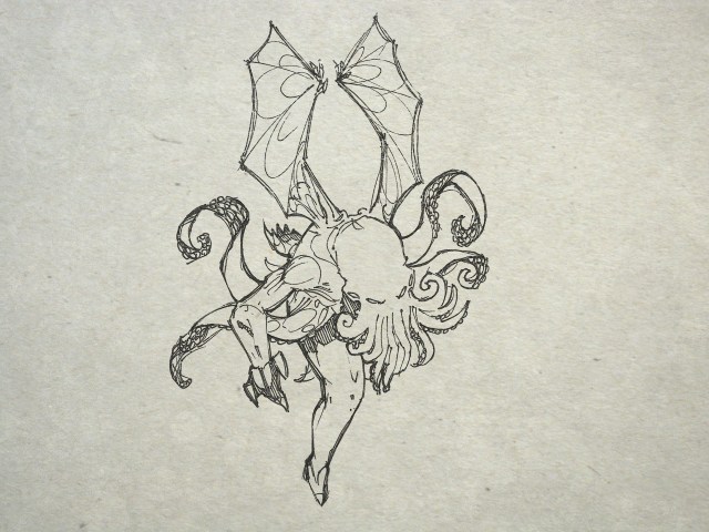 since the malevolent tom-tom had begun its incessant beating far within the black haunted woods where no dweller ventured. There were insane shouts and harrowing screams, soul-chilling chants and dancing devil-flames; and, the frightened messenger added, the people could stand it no more.