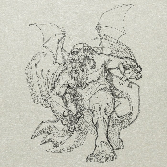 He will, I believe, some time be heard from as one of the great decadents; for he has crystallised in clay and will one day mirror in marble those nightmares and phantasies which Arthur Machen evokes in prose, and Clark Ashton Smith makes visible in verse and in painting.