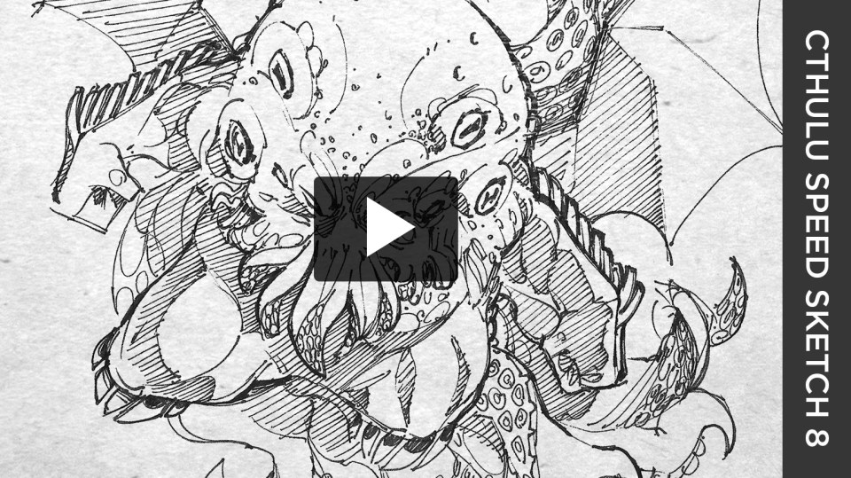 Cthulhu Speed Sketch