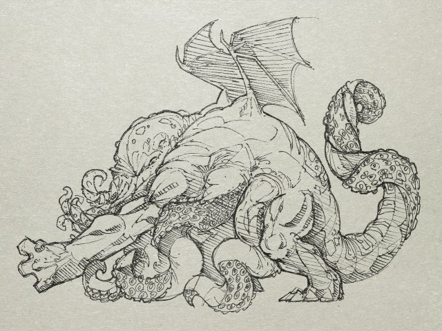 According to Lovecraft, humans can never fully understand Cthulhu because his very existence is beyond mortal comprehension.