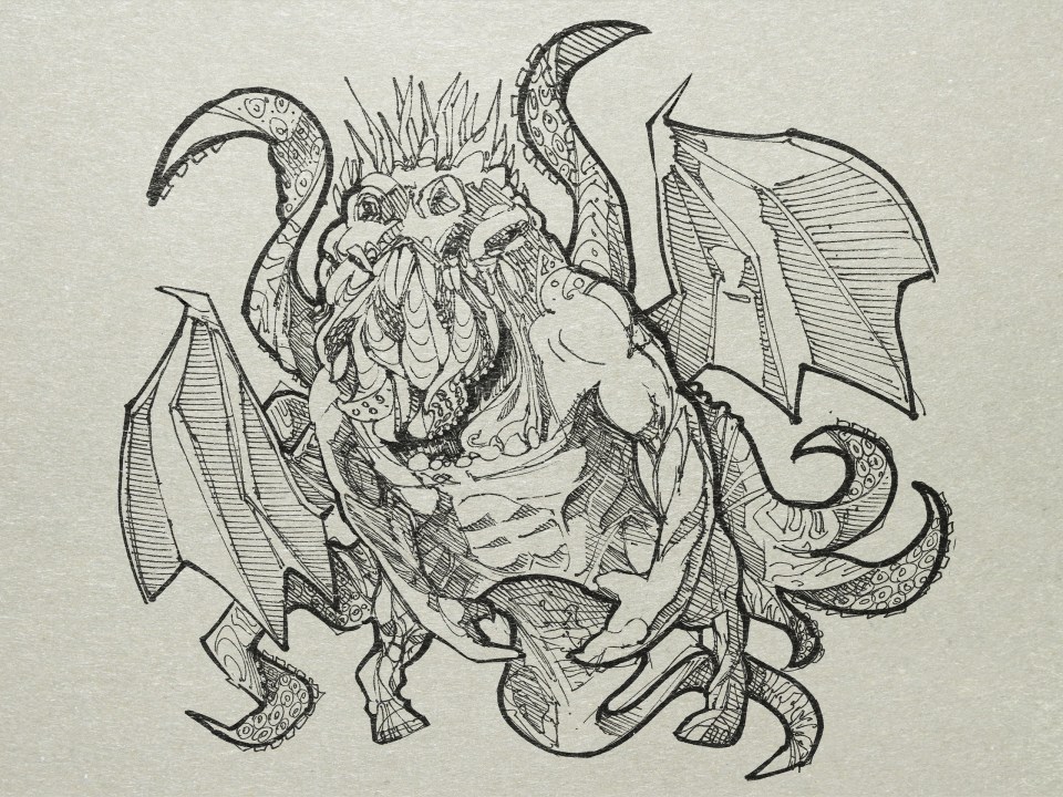 The short story "The Dunwich Horror" (1928)[10] refers to Cthulhu, while "The Whisperer in Darkness" (1930) hints that one of his characters knows the creature's origins ("I learned whence Cthulhu first came, and why half the great temporary stars of history had flared forth.").