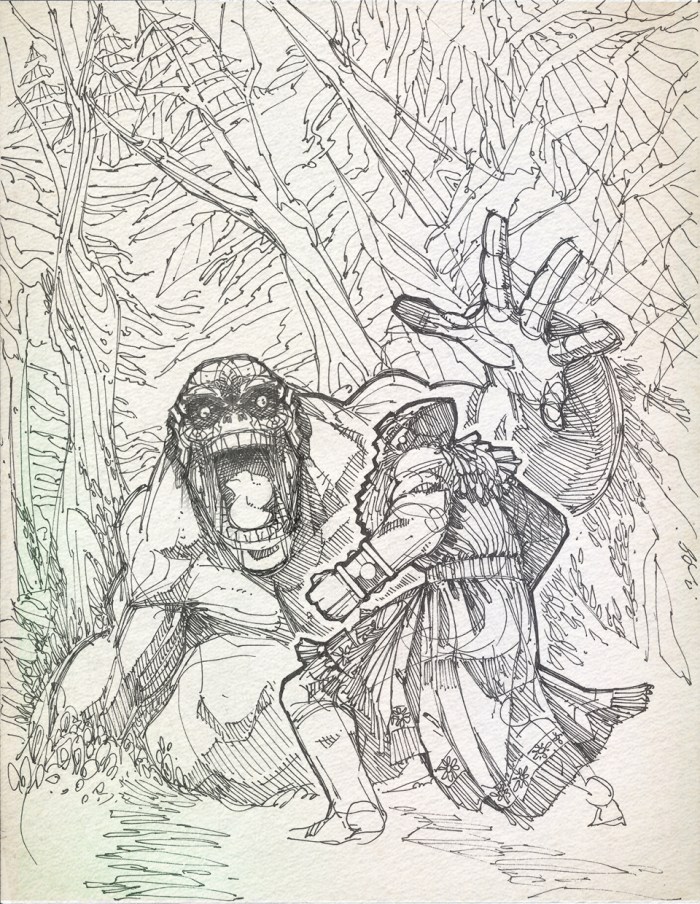 Gilgamesh vs Humbaba